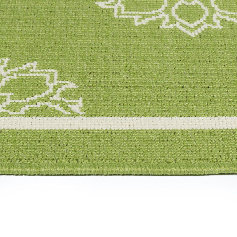 Canora Grey Mikole Lime Green Indoor/Outdoor Area Rug Wayfair